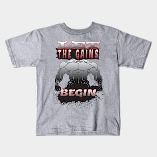 Start Gaining Kids T-Shirt